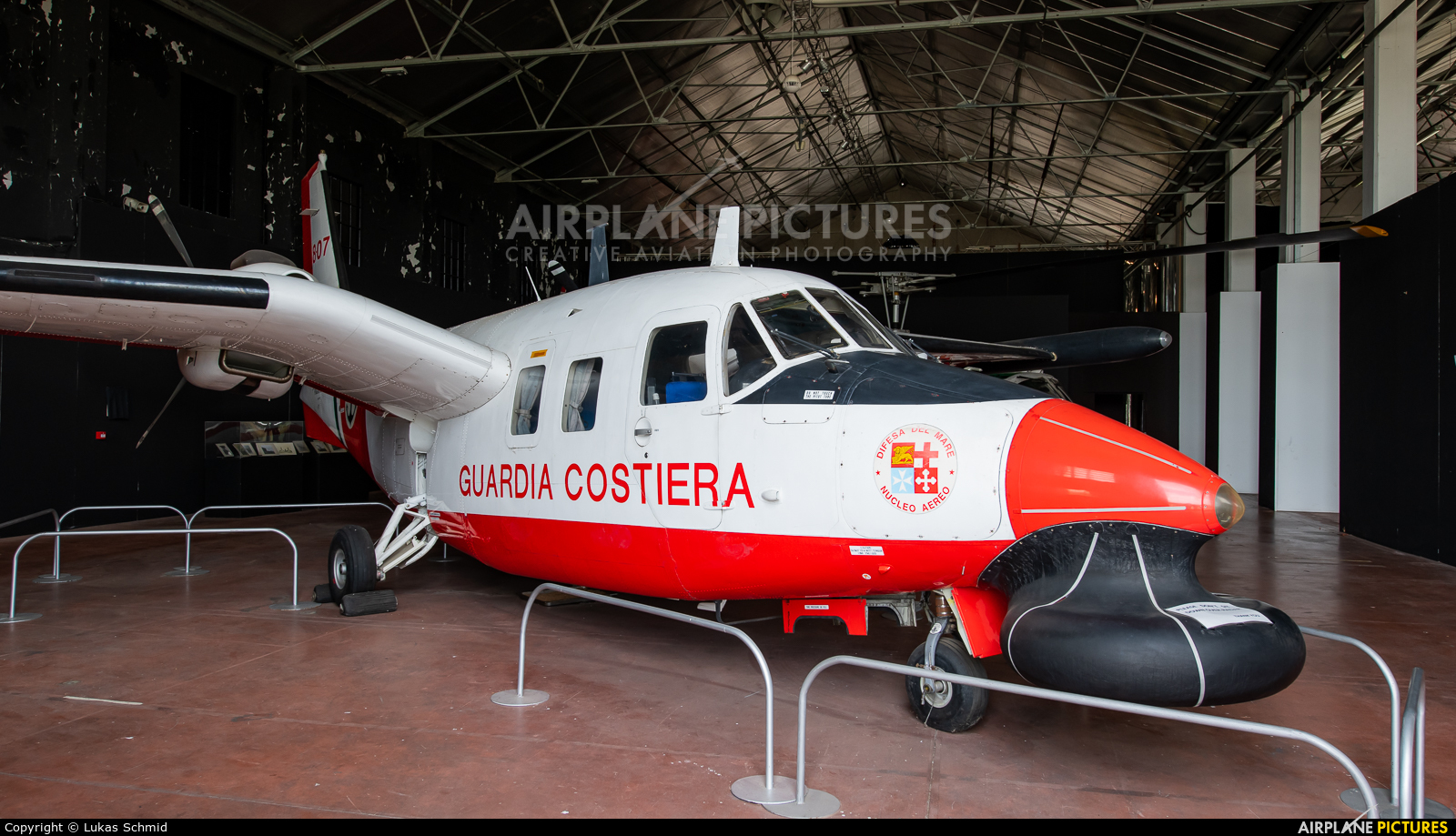 Italy - Coast Guard MM25165 aircraft at Milan -  Volandia Aviation Museum