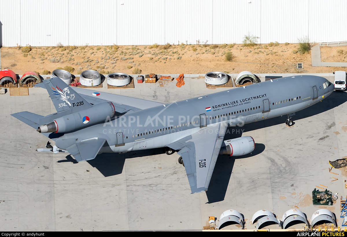 Netherlands - Air Force T-235 aircraft at Victorville - Southern California Logistics