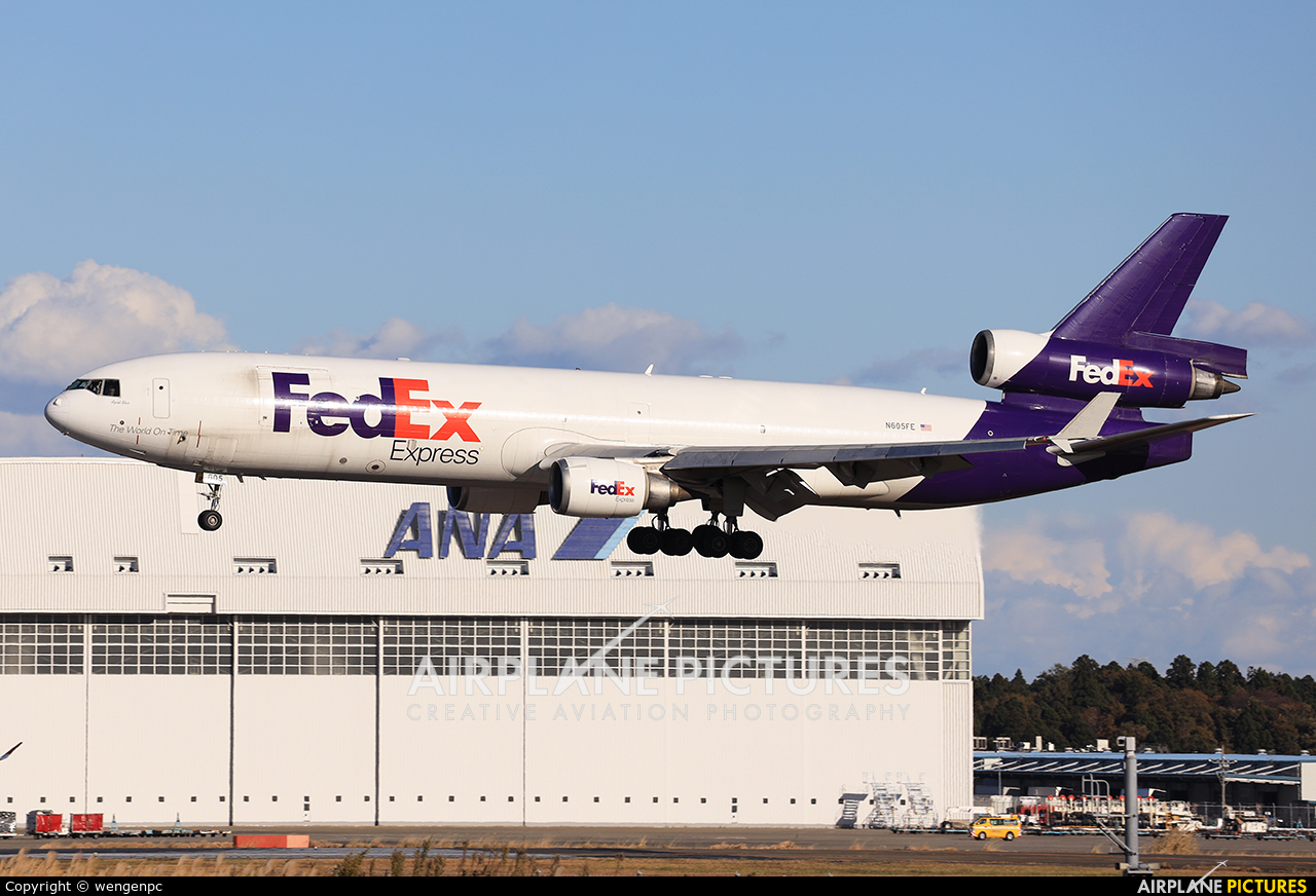 FedEx Federal Express N605FE aircraft at Tokyo - Narita Intl