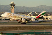 A6-EVG - Emirates Airlines Airbus A380 aircraft