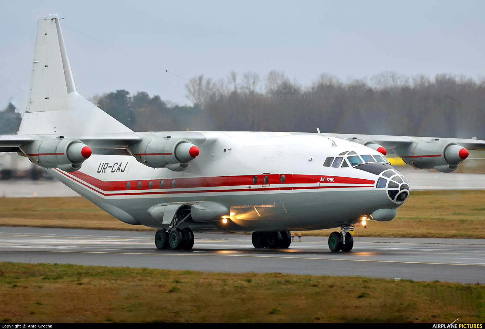 Meridian Aviation UR-CAJ aircraft at Warsaw - Frederic Chopin