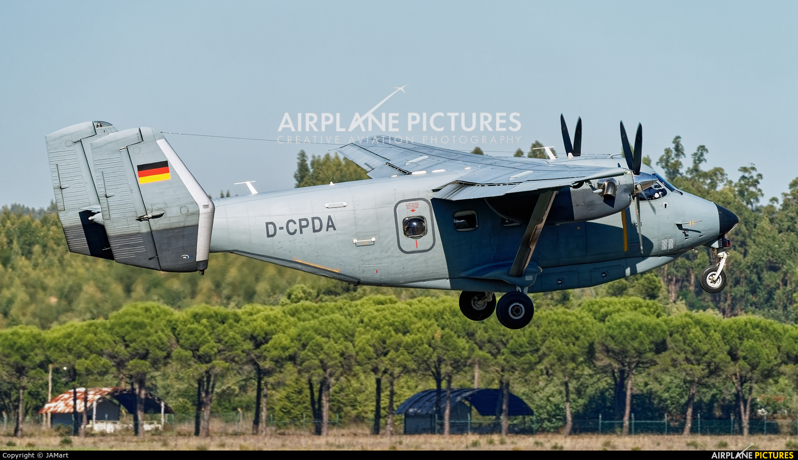 PD AIR D-CPDA aircraft at Tancos AB