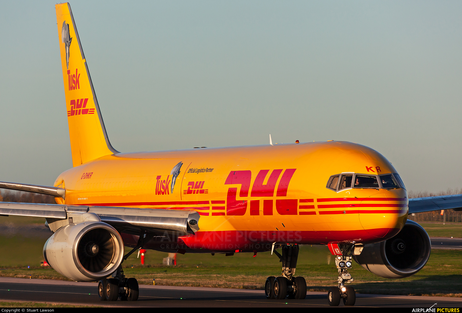 DHL Cargo G-DHKR aircraft at East Midlands