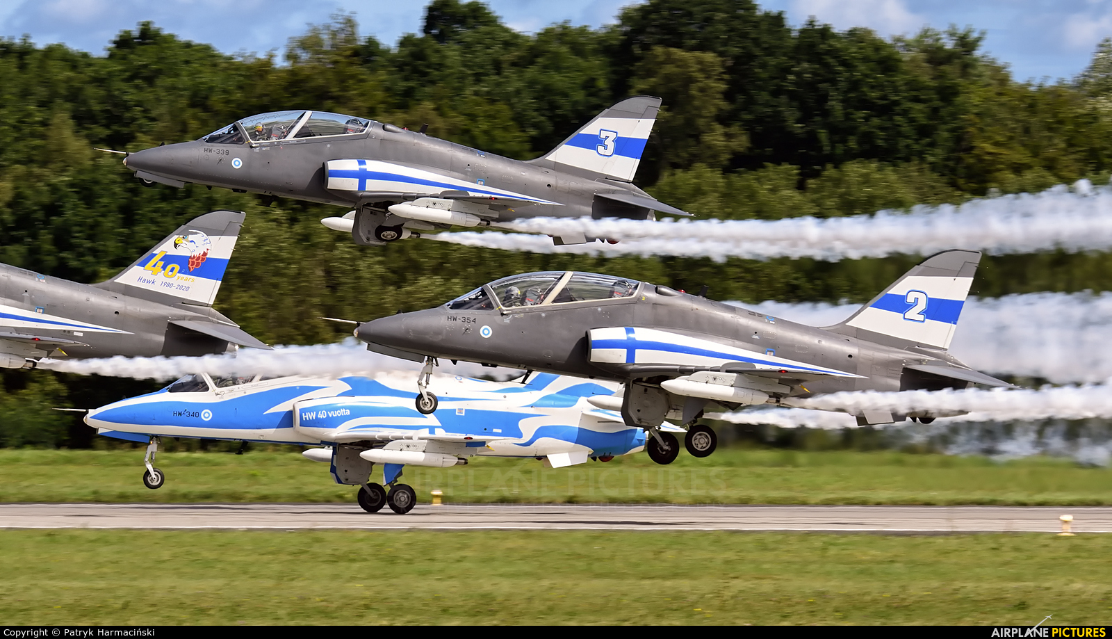 Finland - Air Force: Midnight Hawks HW-339 aircraft at Gdynia- Babie Doły (Oksywie)