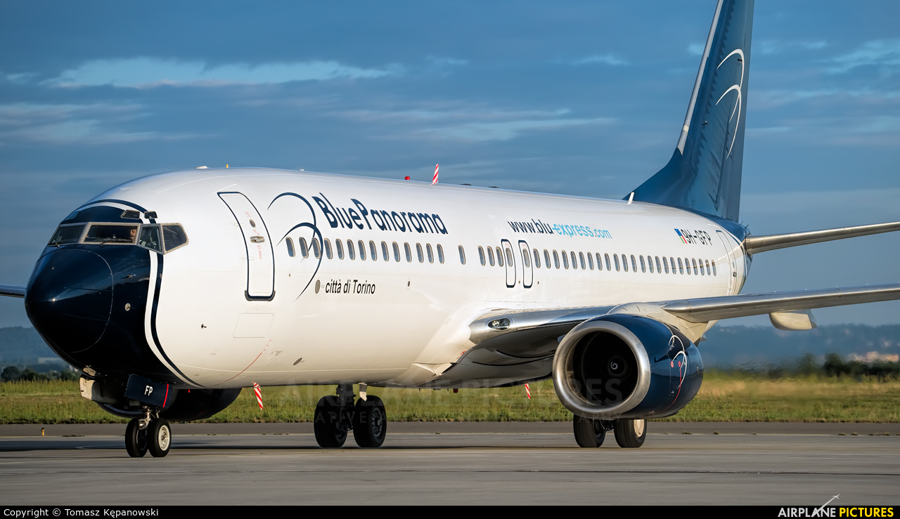 Blue Panorama Airlines 9H-GFP aircraft at Rzeszów-Jasionka 