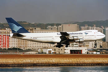 PK-GSD - Garuda Indonesia Boeing 747-200