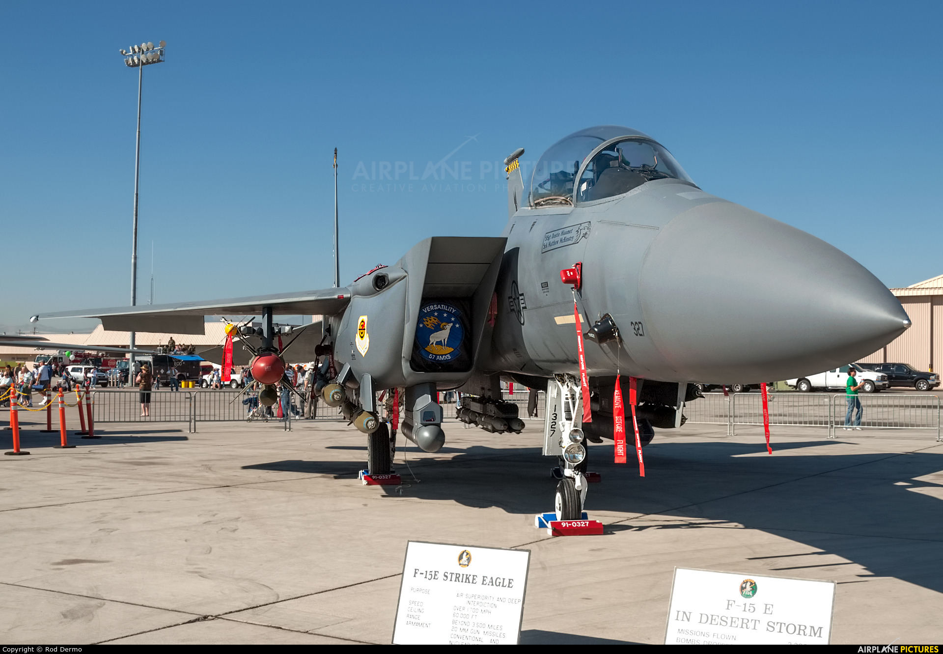 USA - Air Force 91-0327 aircraft at Nellis AFB