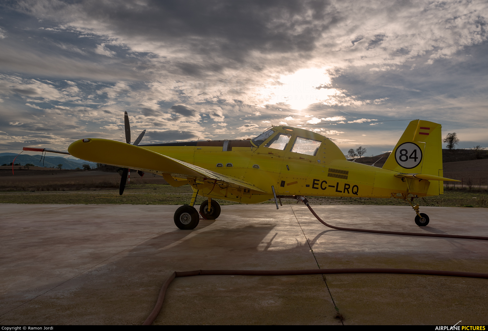 Titan Firefighting Company EC-LRQ aircraft at Igualada - Odena