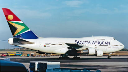 ZS-SPA - South African Airways Boeing 747SP