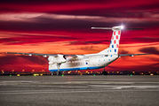 9A-CQE - Croatia Airlines de Havilland Canada DHC-8-400Q / Bombardier Q400 aircraft
