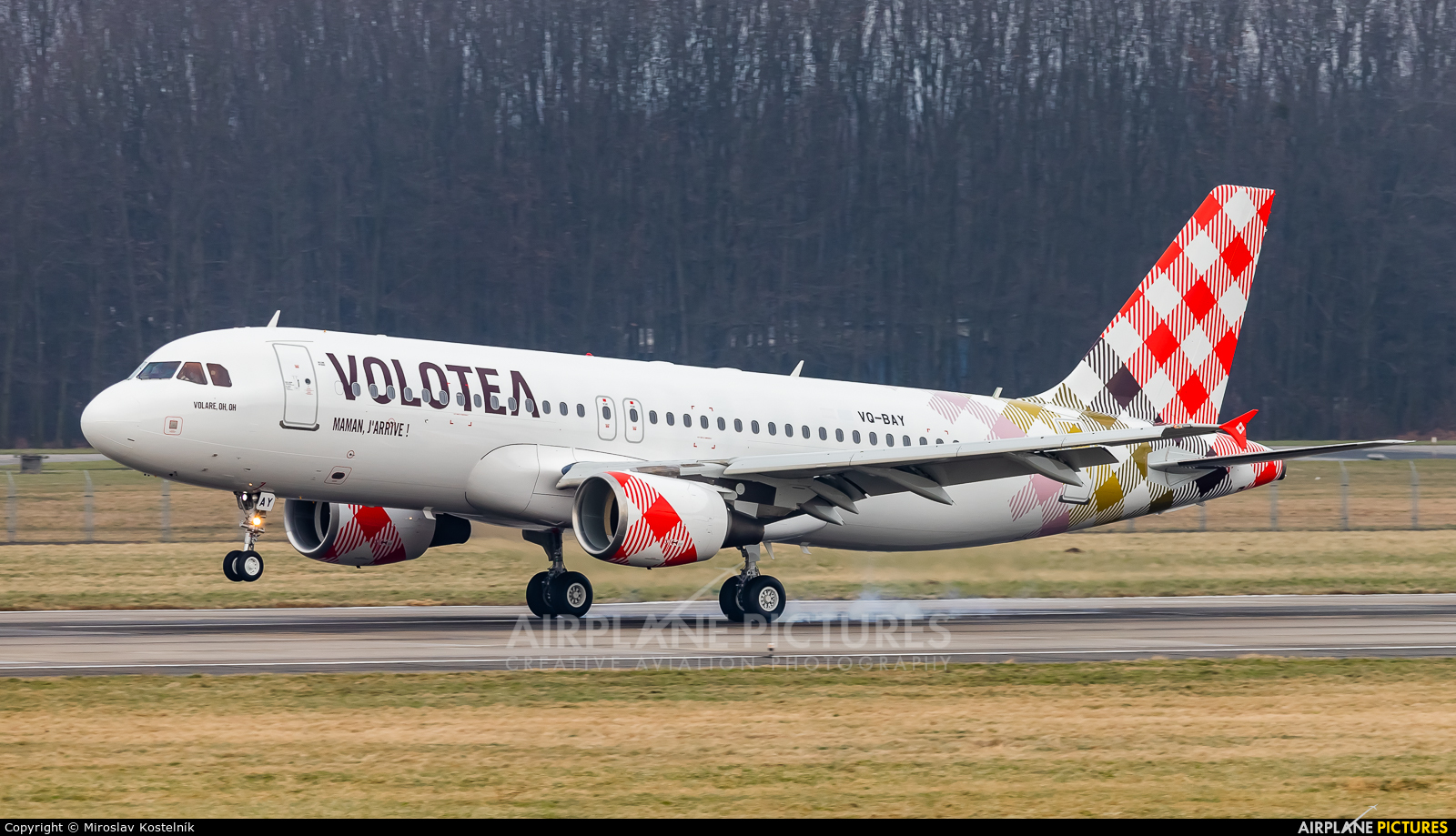 Volotea Airlines VQ-BAY aircraft at Ostrava Mošnov