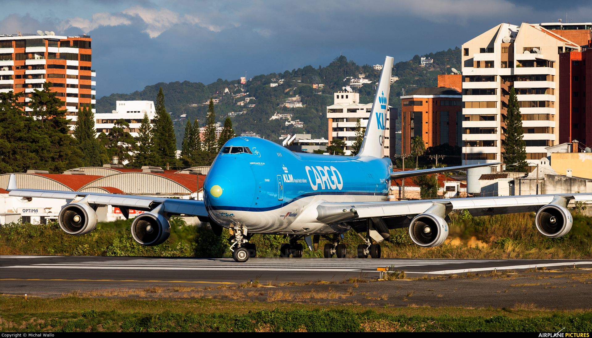 KLM Cargo PH-CKC aircraft at Guatemala - La Aurora