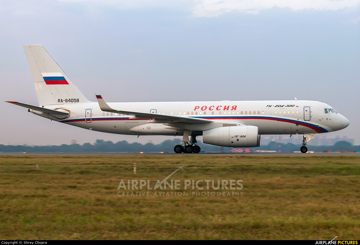 Rossiya Special Flight Detachment RA-64058 aircraft at Undisclosed location
