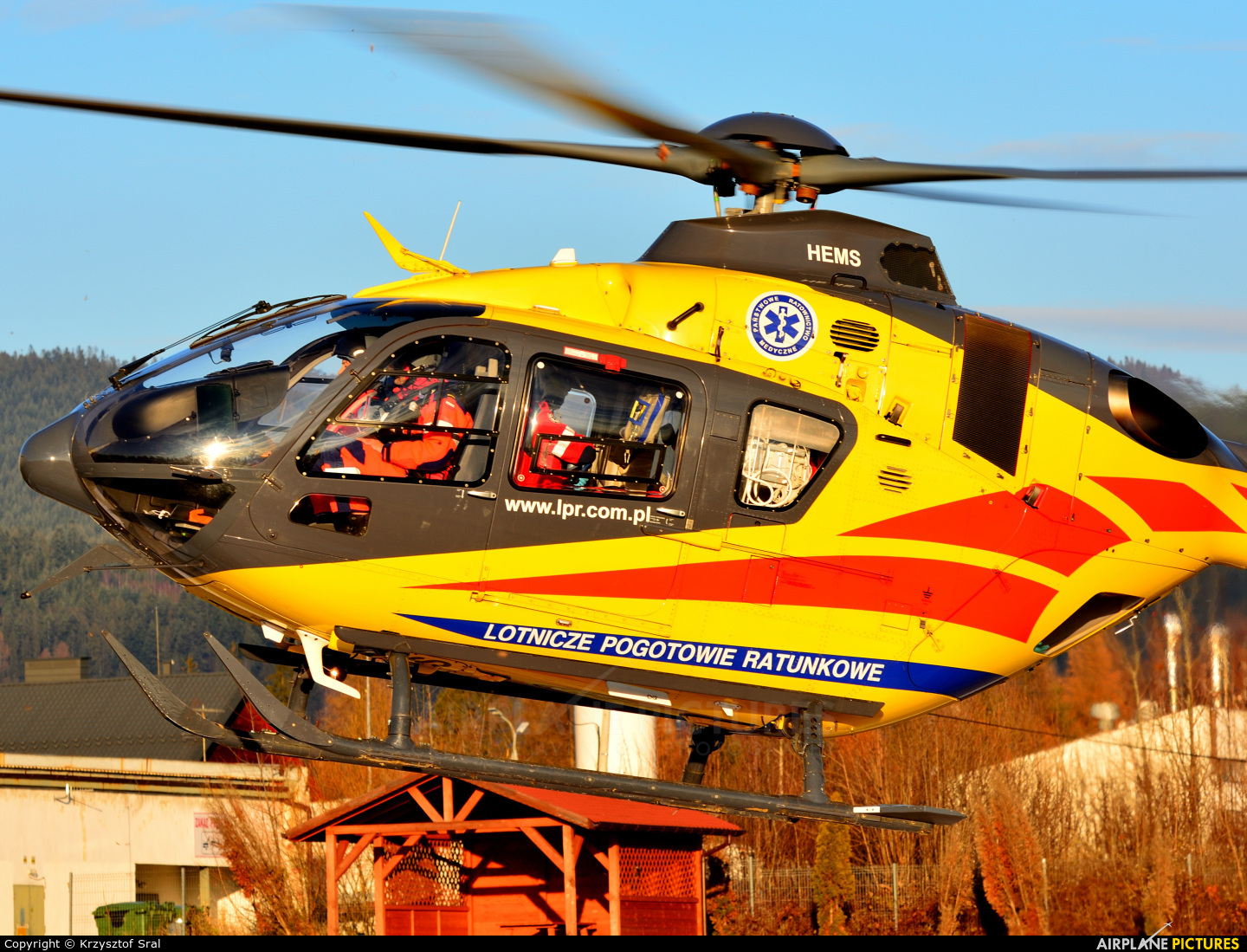 Polish Medical Air Rescue - Lotnicze Pogotowie Ratunkowe SP-HXR aircraft at Nowy Targ