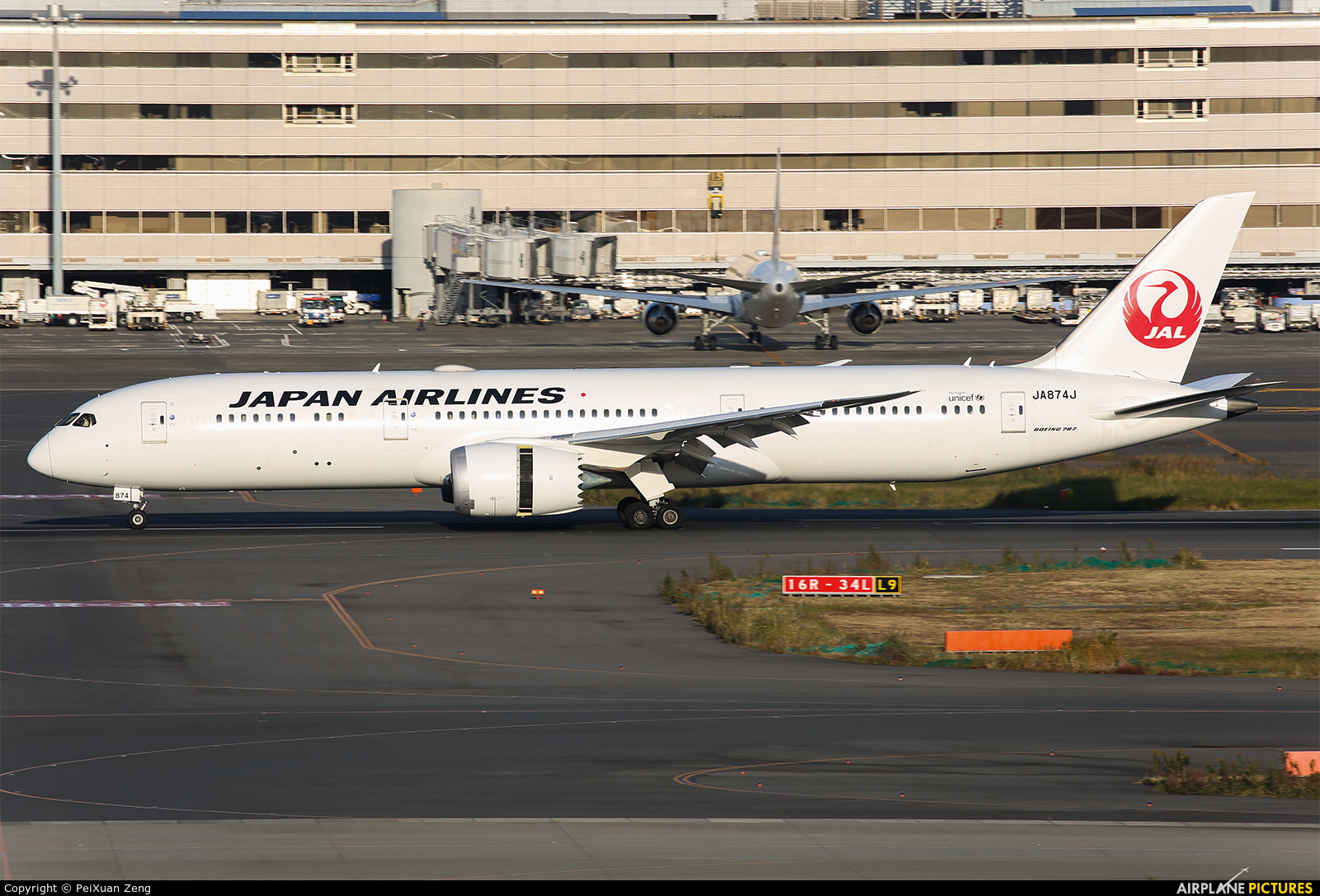 JAL - Japan Airlines JA874J aircraft at Tokyo - Haneda Intl