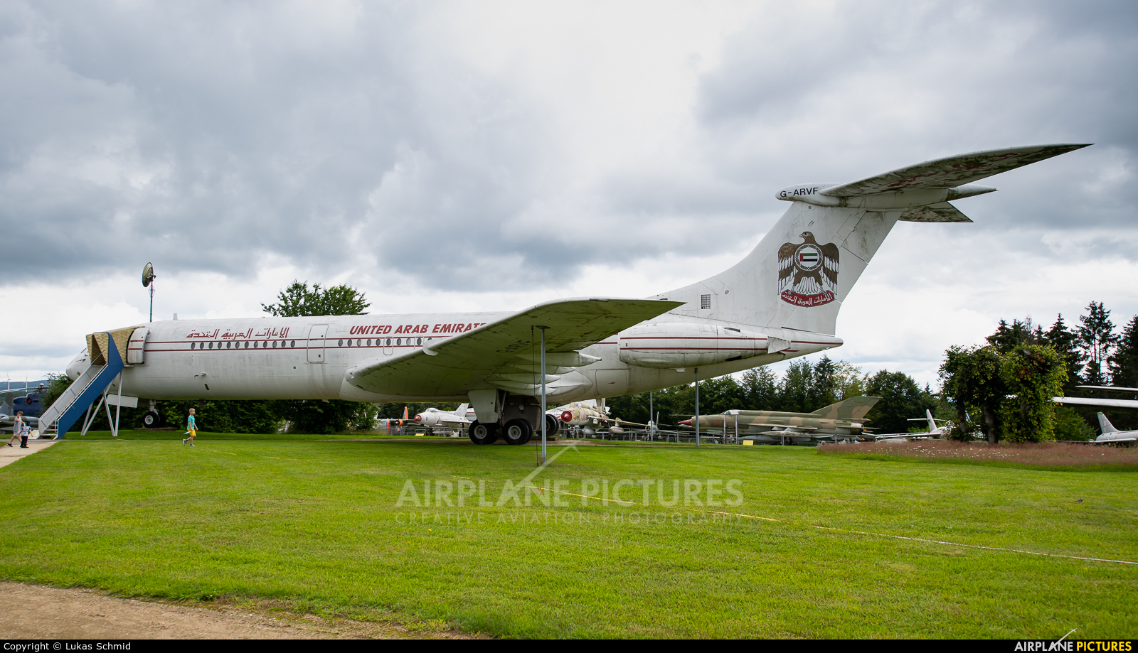 United Arab Emirates - Government G-ARVF aircraft at Hermeskeil
