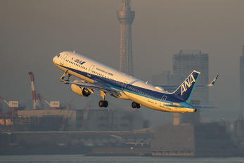 JA133A - ANA - All Nippon Airways Airbus A321 NEO