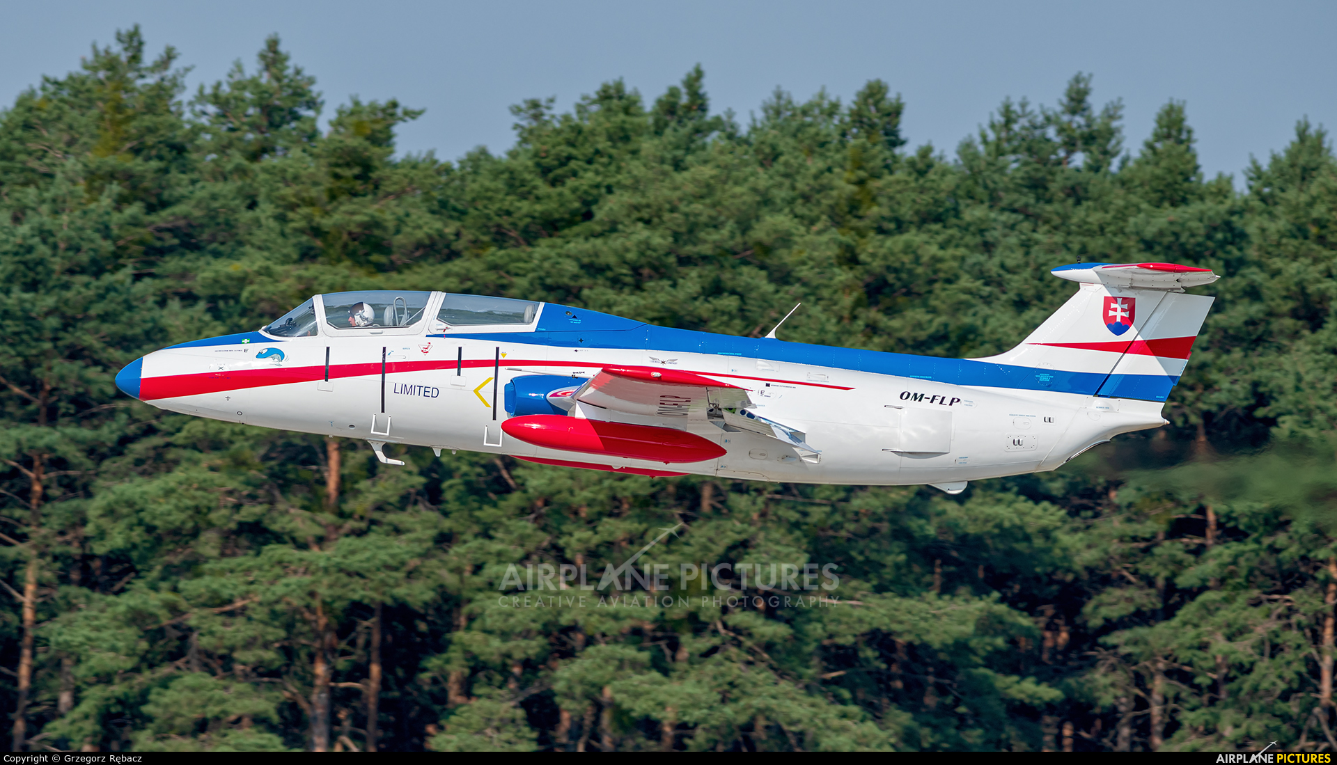 Private OM-FLP aircraft at Malacky - Kuchyna