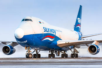 4K-SW800 - Silk Way West Airlines Boeing 747-400F, ERF