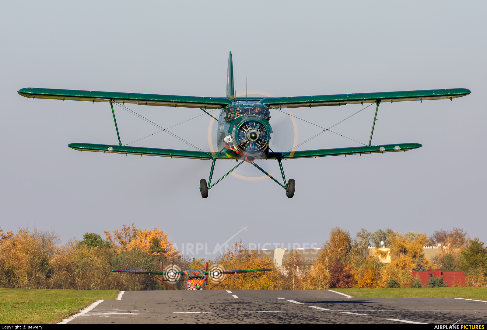 Fundacja Wiedeńczyk AN-2 SP-MLP aircraft at Piotrków Trybunalski