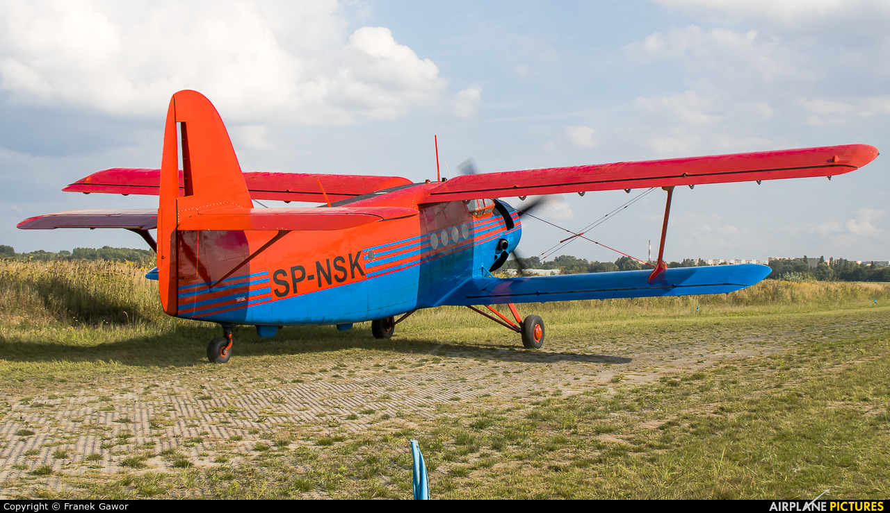 Aeroklub Szczeciński SP-NSK aircraft at Szczecin - Dąbie