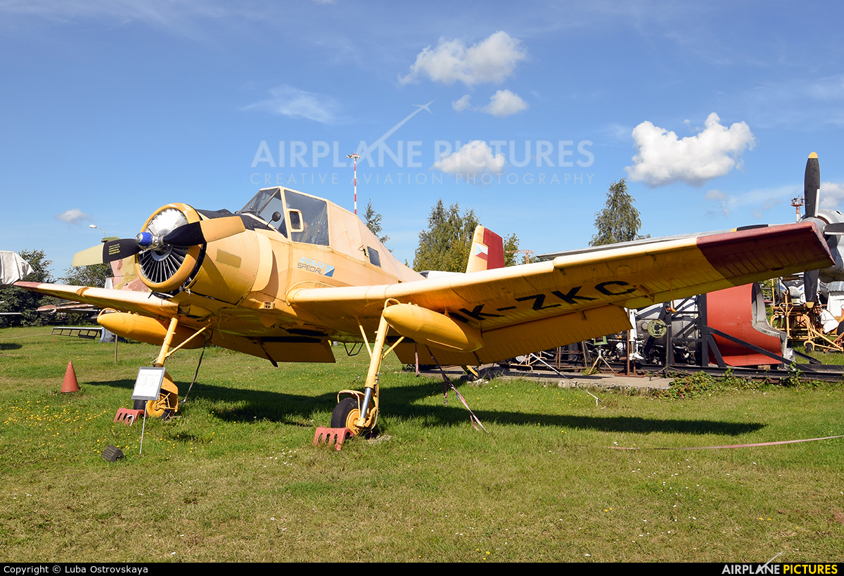Private OK-ZKC aircraft at Riga Aviation Museum