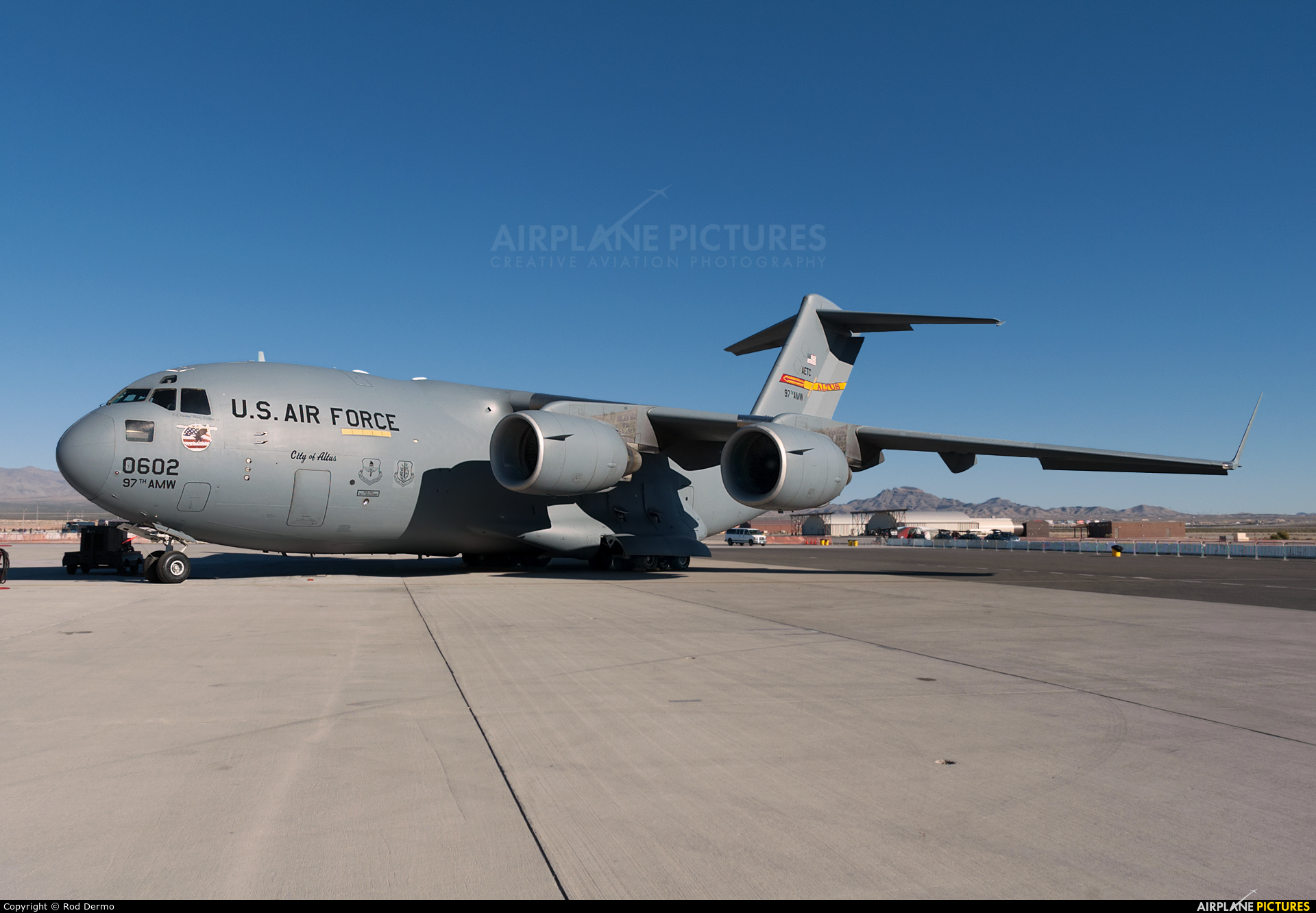 USA - Air Force 93-0602 aircraft at Nellis AFB