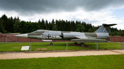 20+43 - Germany - Air Force Lockheed F-104G Starfighter