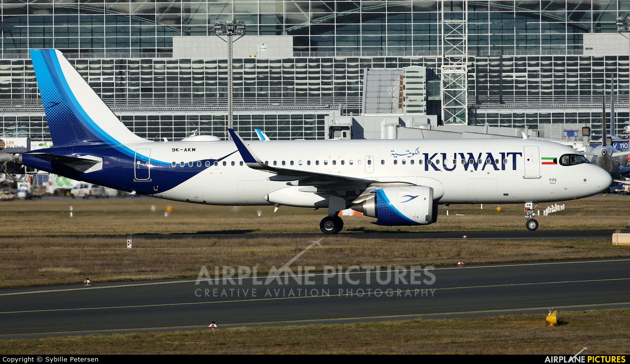 Kuwait Airways 9K-AKM aircraft at Frankfurt