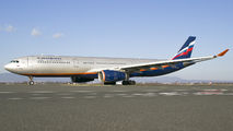 Rare visit of Aeroflot A330 to Zagreb title=