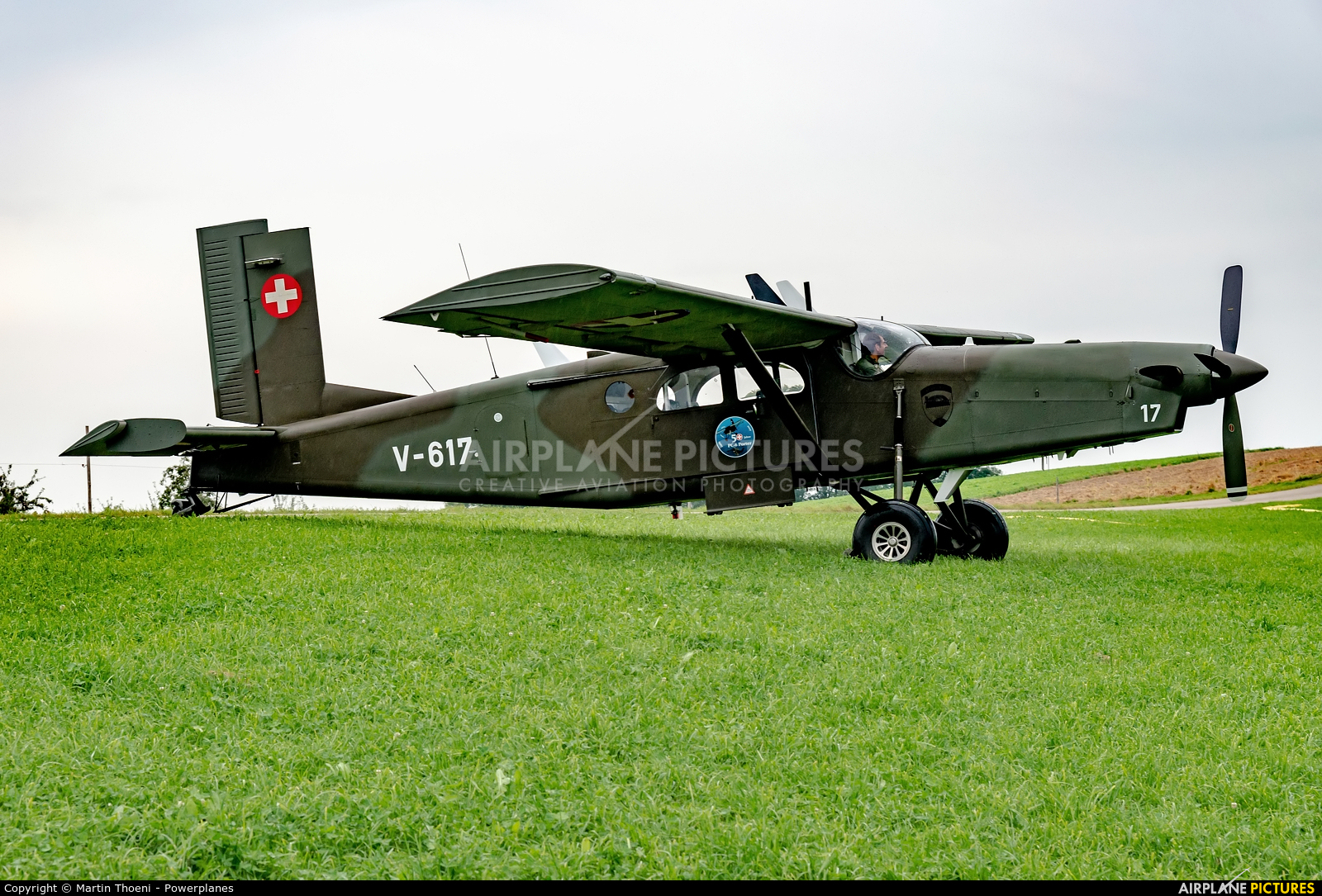 Switzerland - Air Force V-617 aircraft at Off Airport - Switzerland