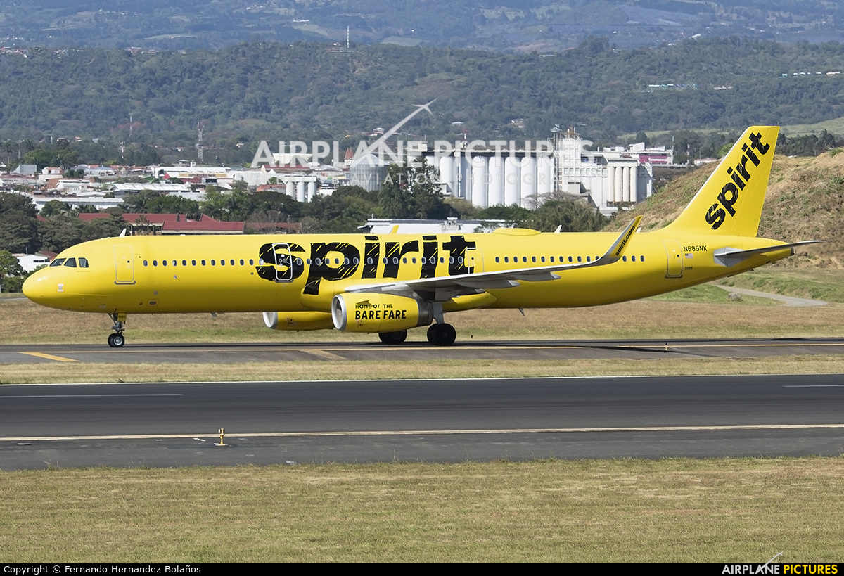 Spirit Airlines N685NK aircraft at San Jose - Juan Santamaría Intl