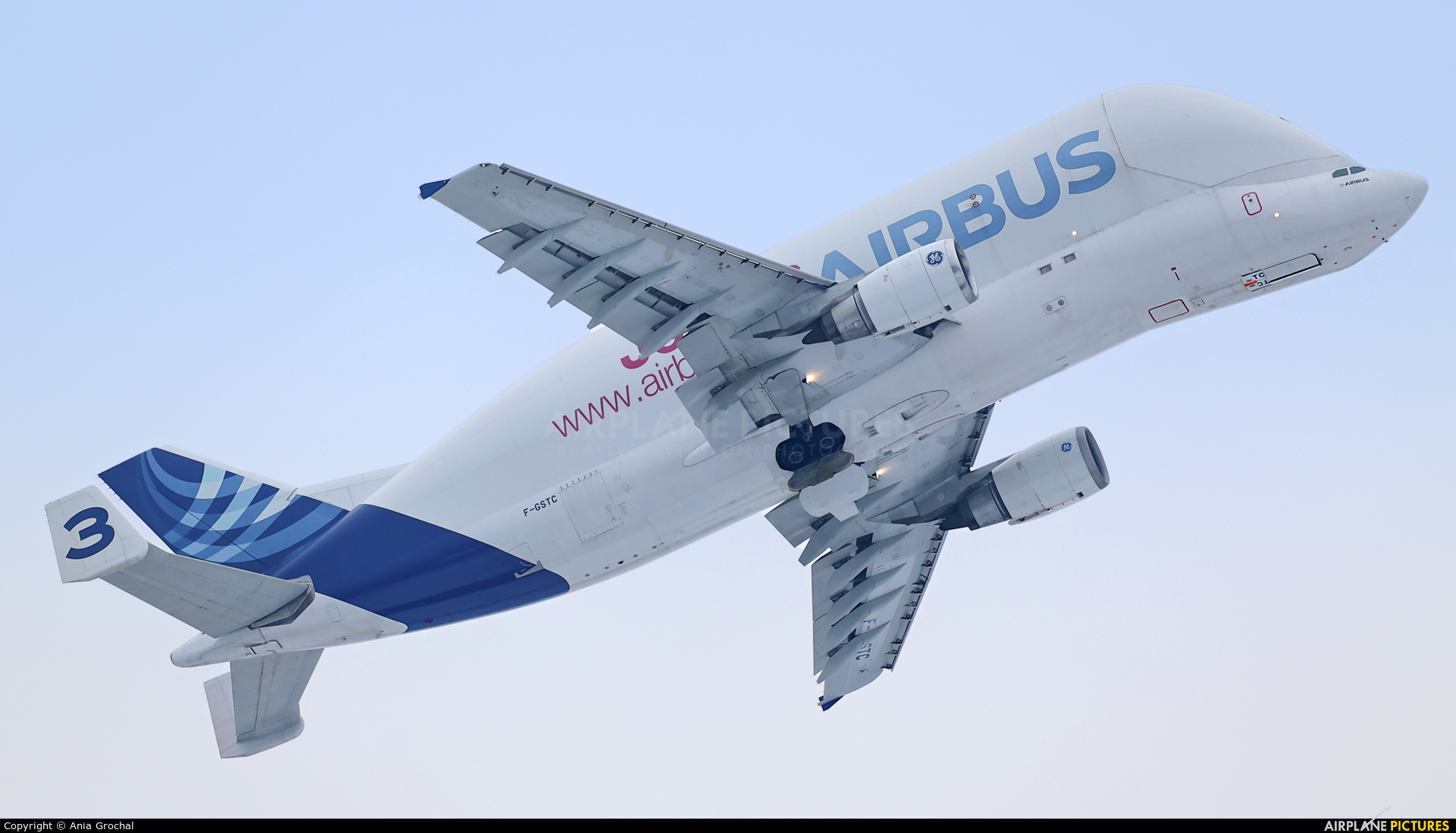 Airbus Industrie F-GSTC aircraft at Warsaw - Frederic Chopin