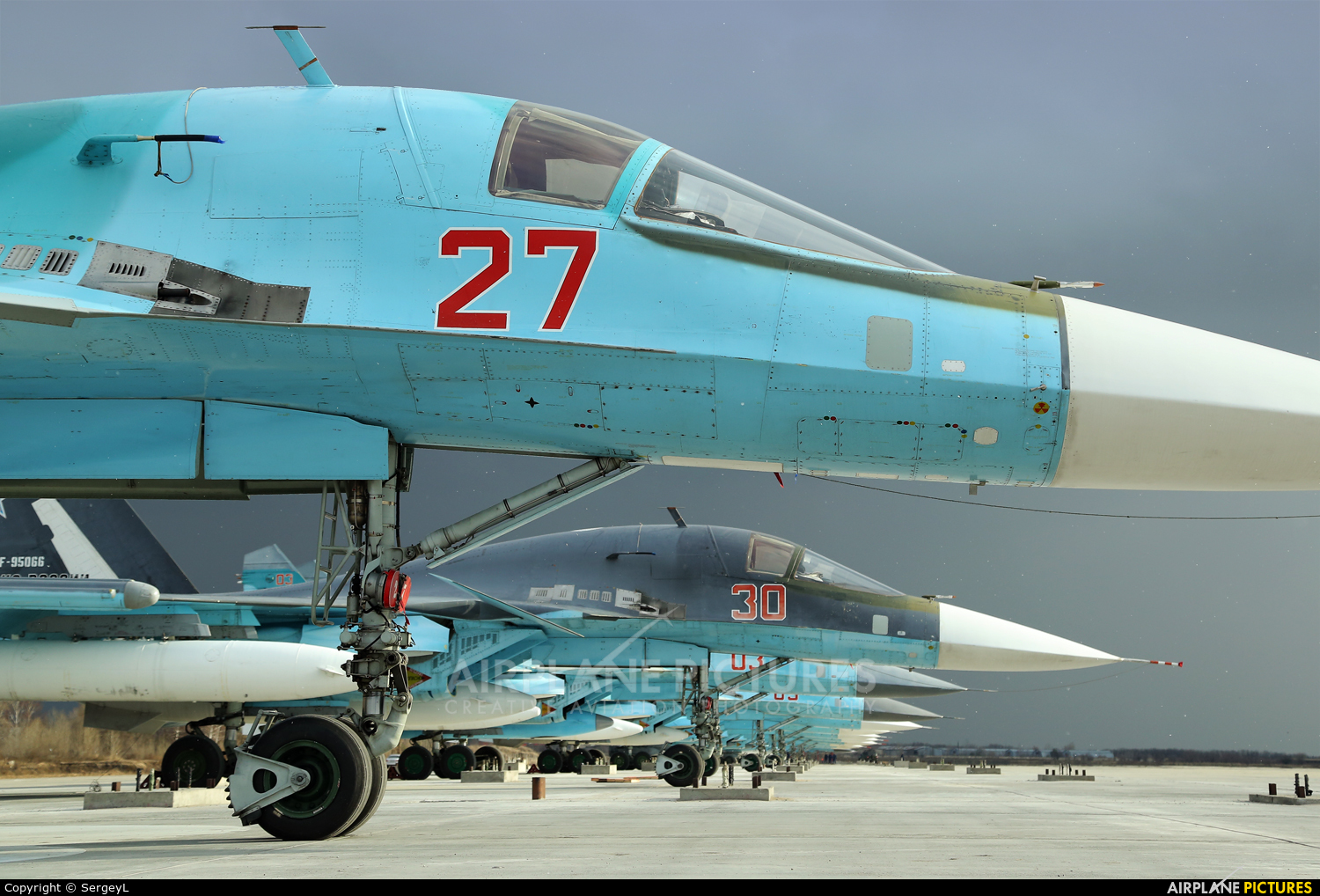 Russia - Air Force RF-95809 aircraft at Undisclosed Location