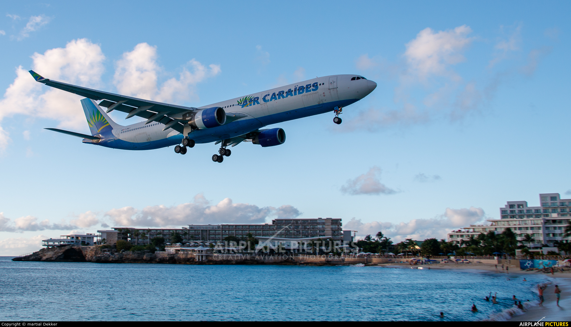 Air Caraibes F-ORLY aircraft at Sint Maarten - Princess Juliana Intl