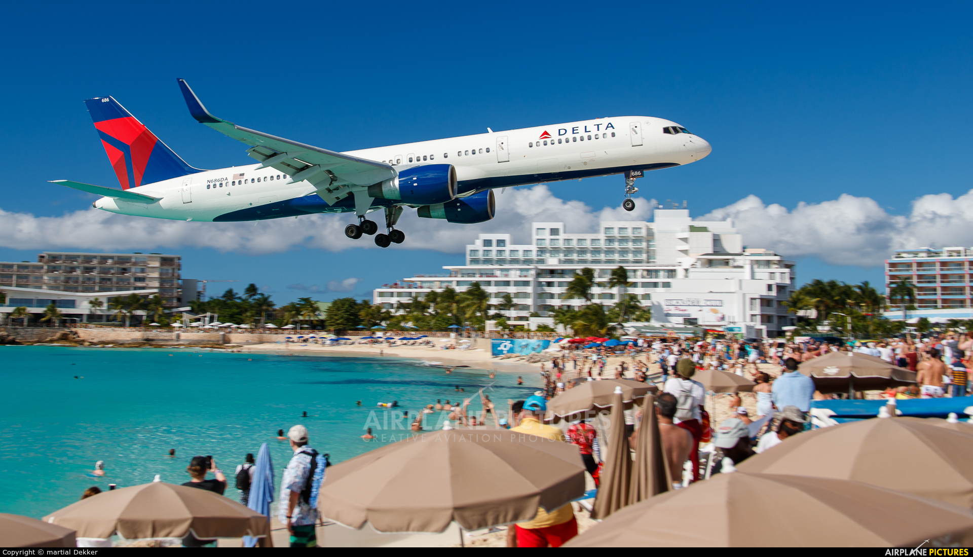 Delta Air Lines N686DA aircraft at Sint Maarten - Princess Juliana Intl