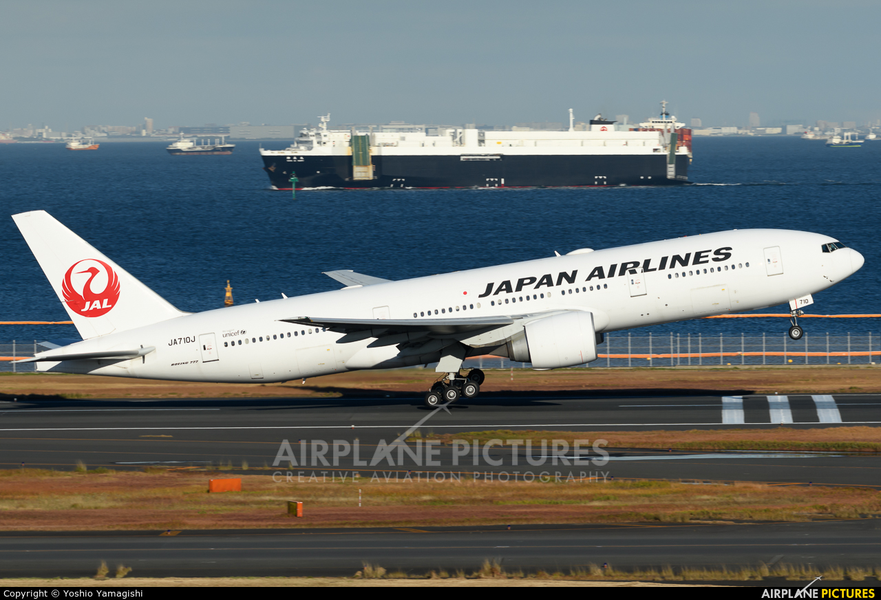JAL - Japan Airlines JA710J aircraft at Tokyo - Haneda Intl