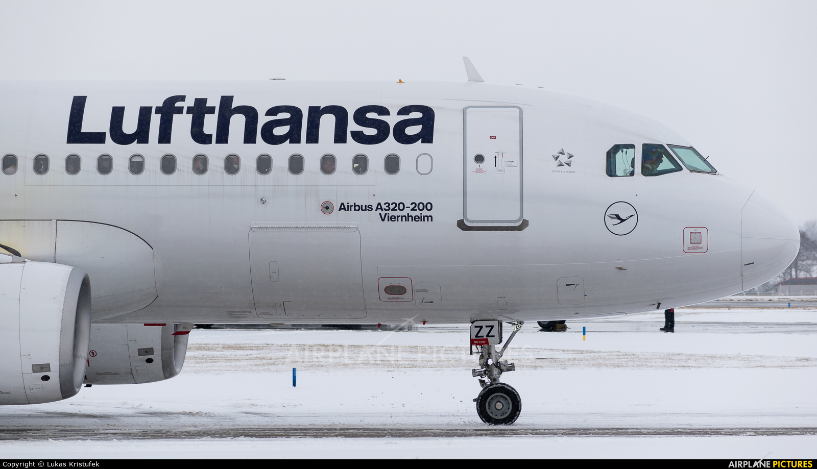 Lufthansa D-AIZZ aircraft at Prague - Václav Havel