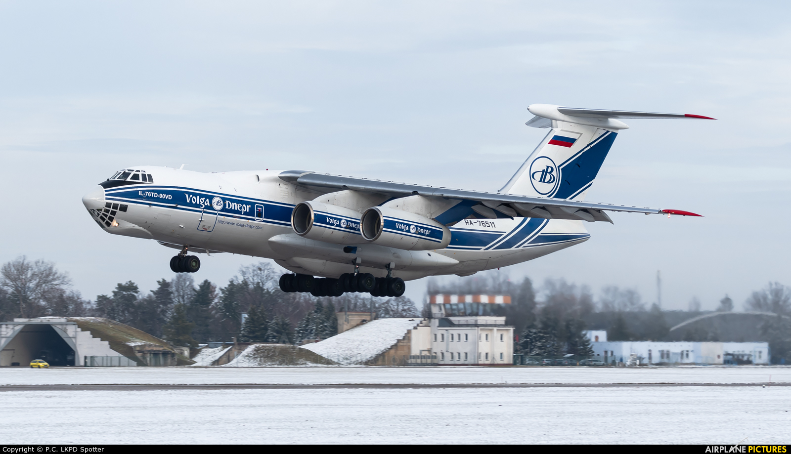 Volga Dnepr Airlines RA-76511 aircraft at Pardubice