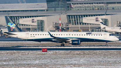 SP-LNN - LOT - Polish Airlines Embraer ERJ-195 (190-200)