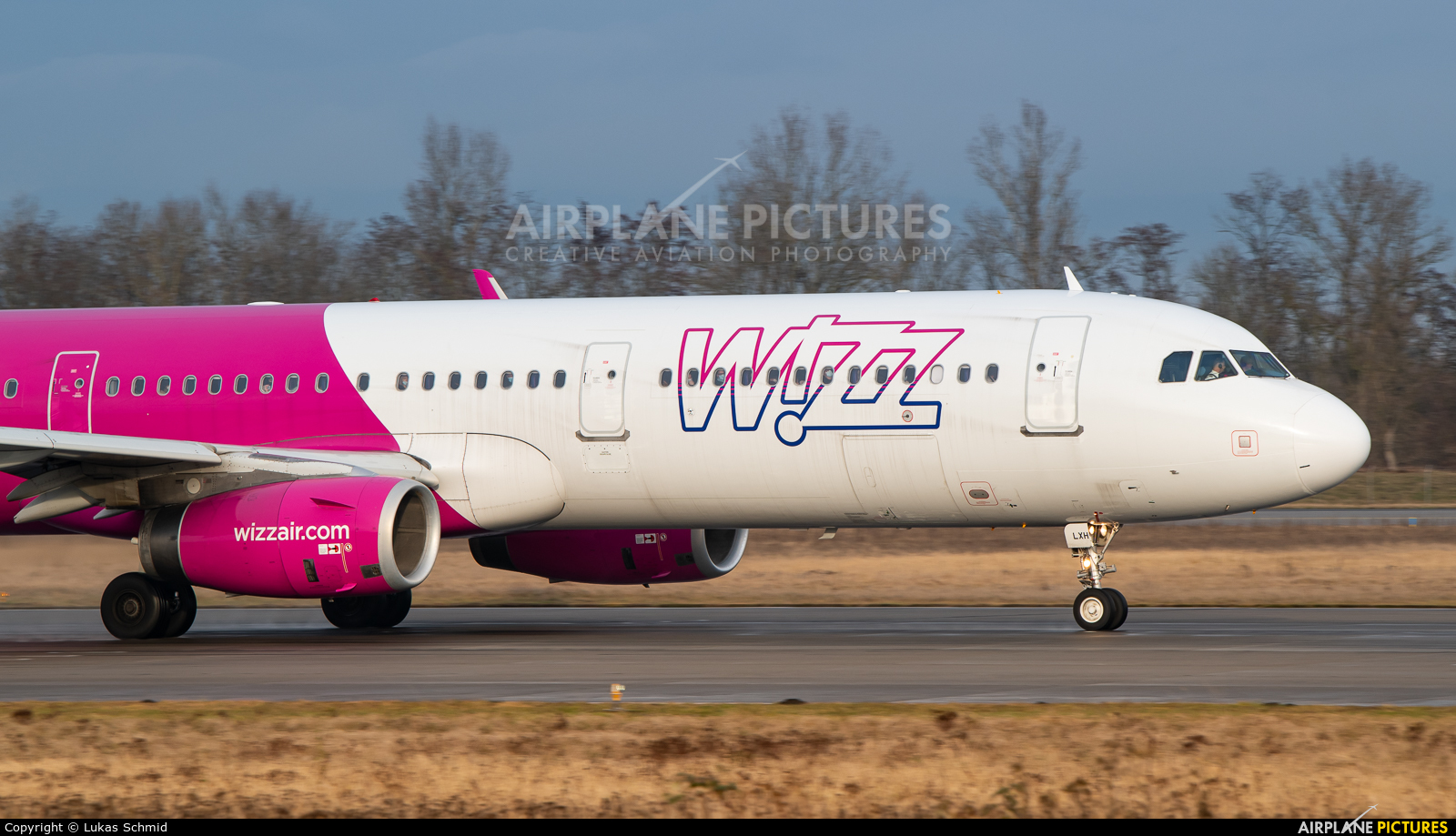 Wizz Air HA-LXH aircraft at Basel - Mulhouse- Euro