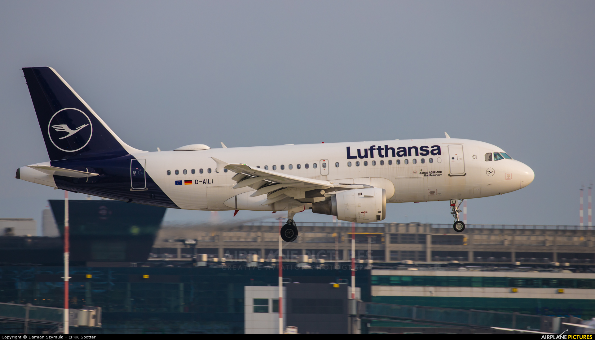 Lufthansa D-AILI aircraft at Kraków - John Paul II Intl