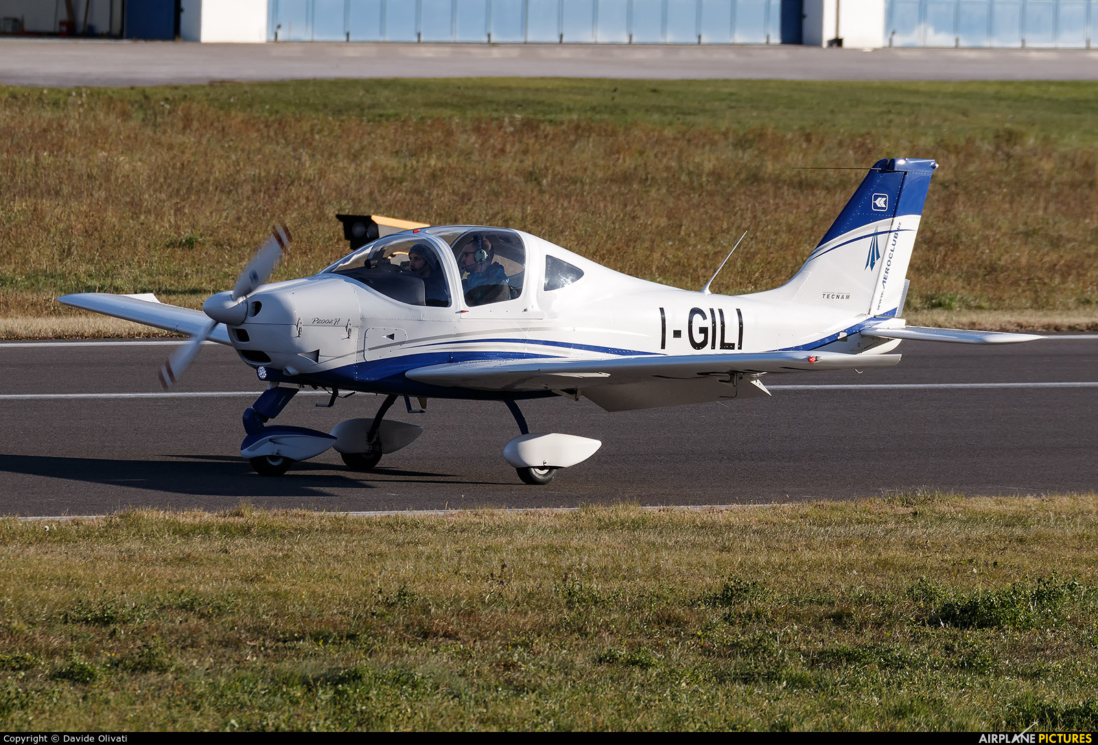 Private I-GILI aircraft at Trento - Mattarello