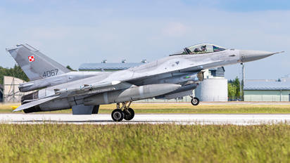 4067 - Poland - Air Force Lockheed Martin F-16C block 52+ Jastrząb