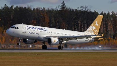 YK-BAB - Cham Wings Airbus A320