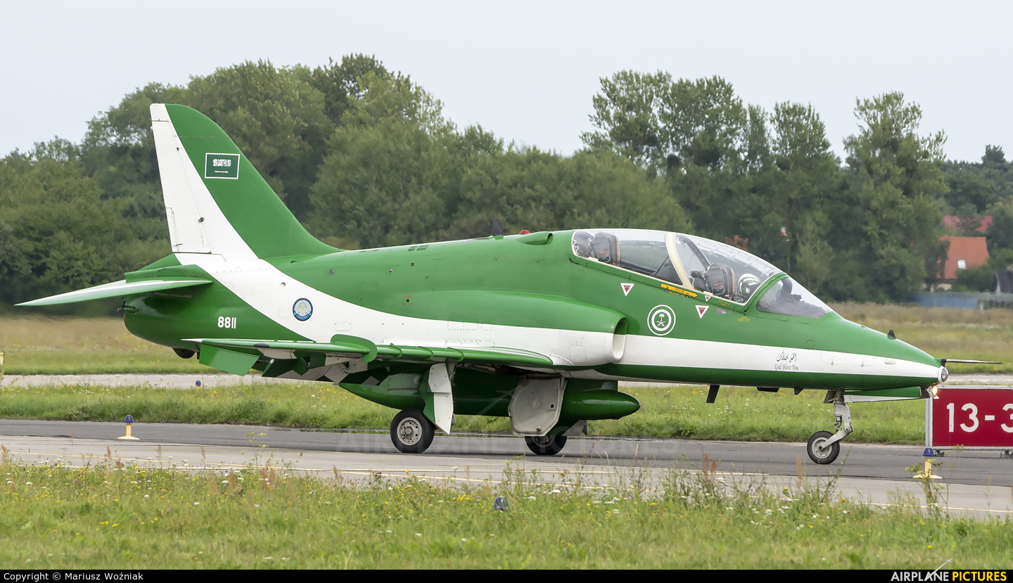 Saudi Arabia - Air Force: Saudi Hawks 8811 aircraft at Gdynia- Babie Doły (Oksywie)