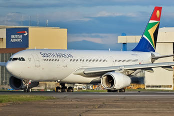 ZS-SXW - South African Airways Airbus A330-200