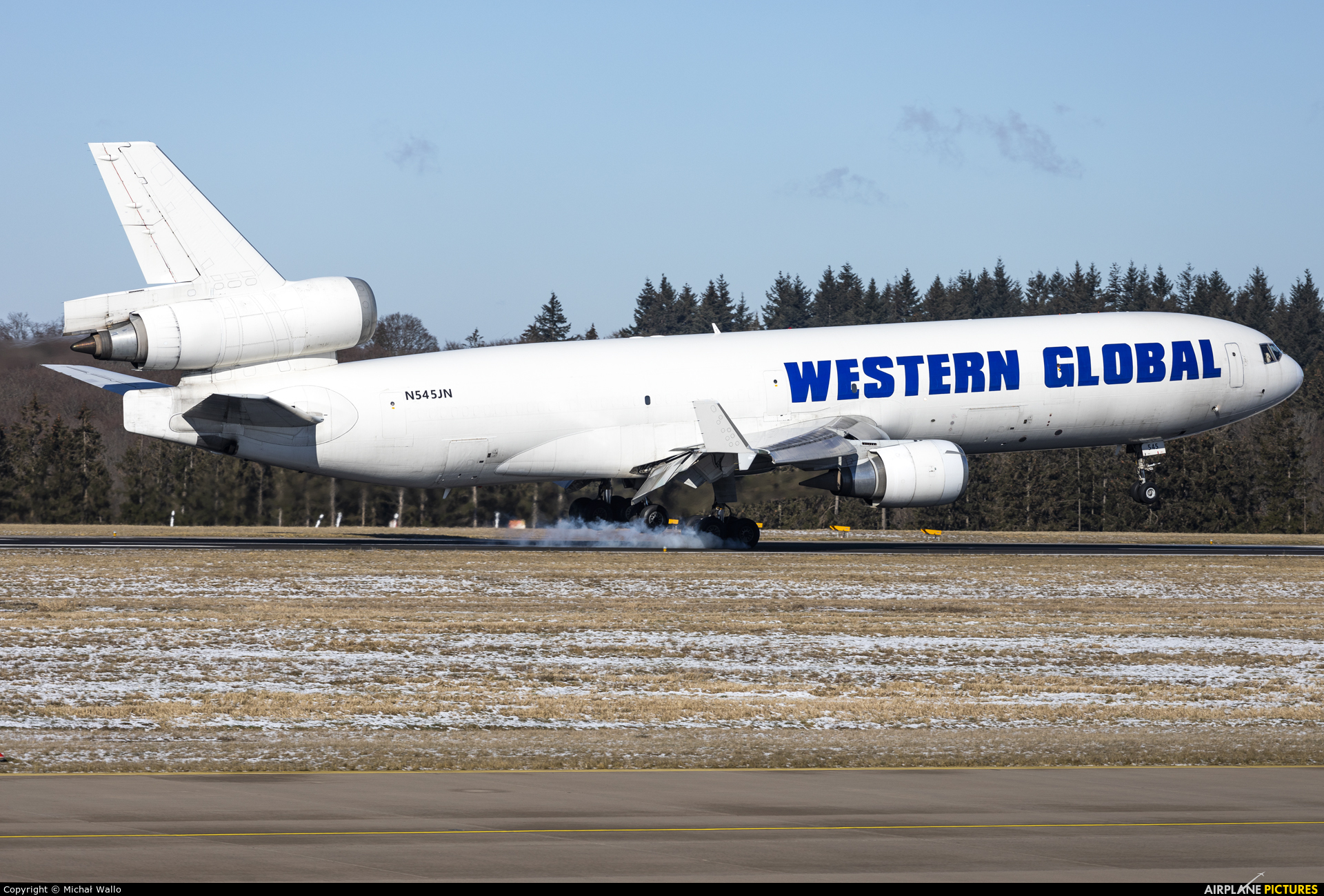 Western Global Airlines N545JN aircraft at Frankfurt - Hahn