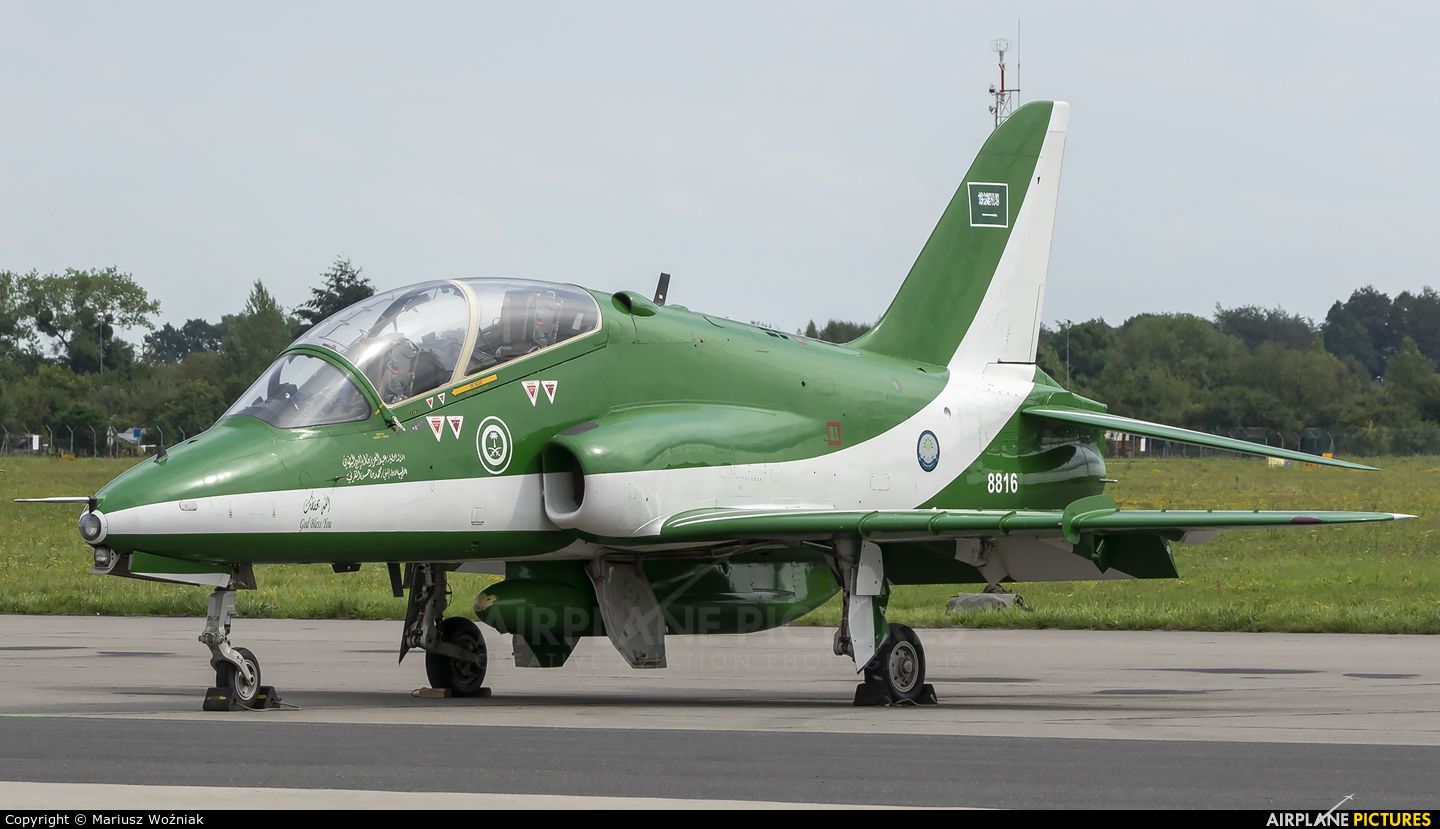 Saudi Arabia - Air Force: Saudi Hawks 8816 aircraft at Gdynia- Babie Doły (Oksywie)