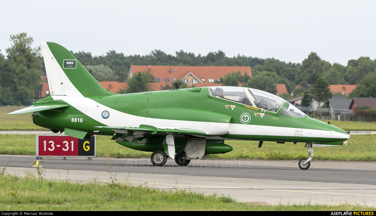 Saudi Arabia - Air Force 8818 aircraft at Gdynia- Babie Doły (Oksywie)